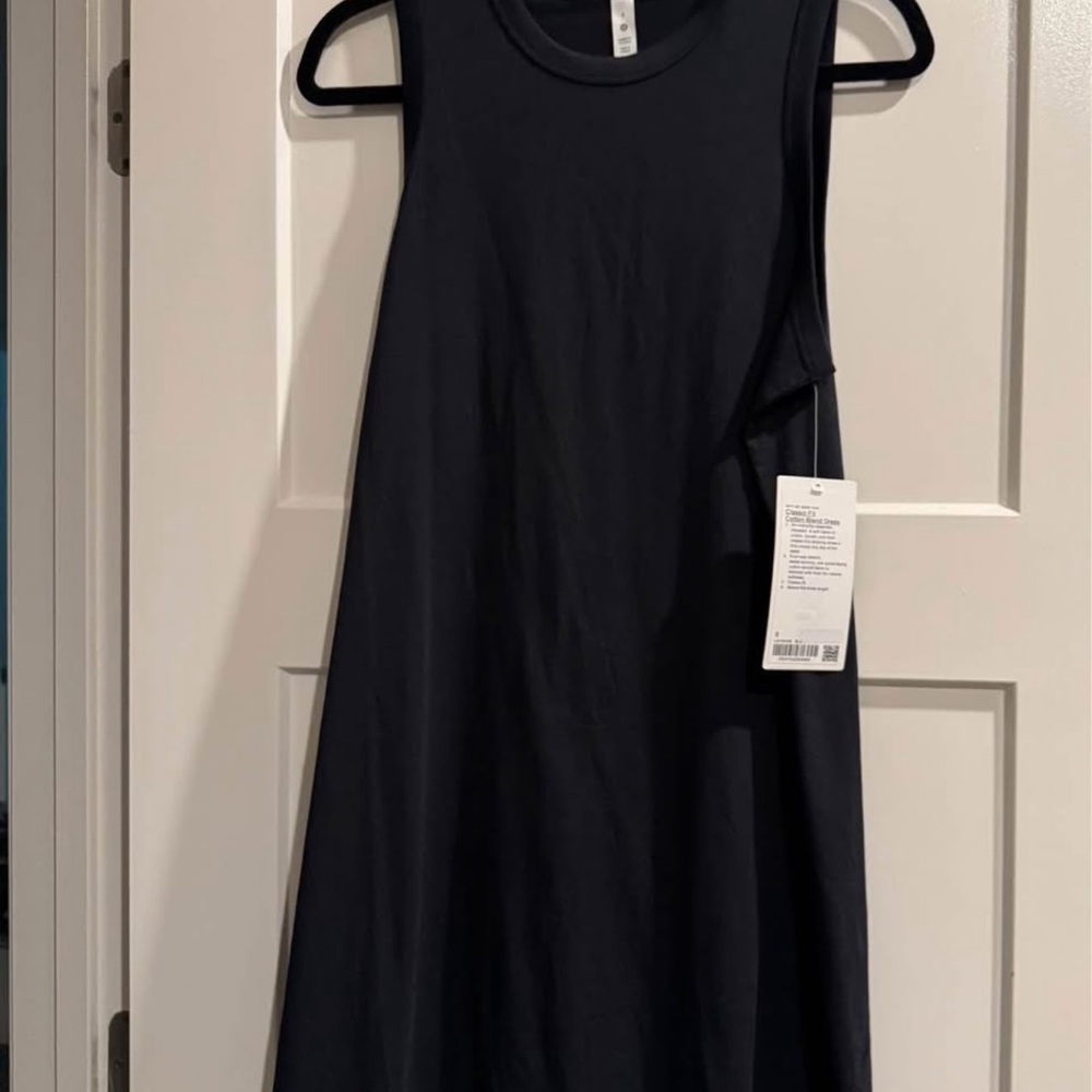 Lululemon Athletica Black Mini Dress